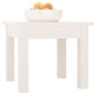 vidaXL Couchtisch Weiß 35x35x30 cm Massivholz Kiefer vidaXL Couchtisch Weiß 35x35x30 cm Massivholz Kiefer