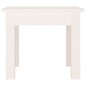 vidaXL Couchtisch Weiß 35x35x30 cm Massivholz Kiefer vidaXL Couchtisch Weiß 35x35x30 cm Massivholz Kiefer