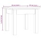 vidaXL Couchtisch Weiß 35x35x30 cm Massivholz Kiefer vidaXL Couchtisch Weiß 35x35x30 cm Massivholz Kiefer