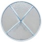 vidaXL Gartentisch 50 x 71 cm Stahl Rund Grau vidaXL Gartentisch 50 x 71 cm Stahl Rund Grau