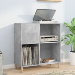 vidaXL Plattenschrank Betongrau 84,5x38x89 cm Holzwerkstoff