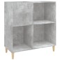 vidaXL Plattenschrank Betongrau 84,5x38x89 cm Holzwerkstoff vidaXL Plattenschrank Betongrau 84,5x38x89 cm Holzwerkstoff
