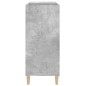 vidaXL Plattenschrank Betongrau 84,5x38x89 cm Holzwerkstoff vidaXL Plattenschrank Betongrau 84,5x38x89 cm Holzwerkstoff
