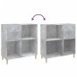 vidaXL Plattenschrank Betongrau 84,5x38x89 cm Holzwerkstoff vidaXL Plattenschrank Betongrau 84,5x38x89 cm Holzwerkstoff
