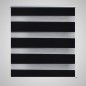 Doppelrollo 50 x 100 cm schwarz Doppelrollo 50 x 100 cm schwarz