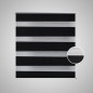 Doppelrollo 50 x 100 cm schwarz Doppelrollo 50 x 100 cm schwarz