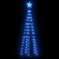 vidaXL Weihnachtsbaum Kegelform Blau 70 LEDs Dekoration 50x120 cm vidaXL Weihnachtsbaum Kegelform Blau 70 LEDs Dekoration 50x120 cm