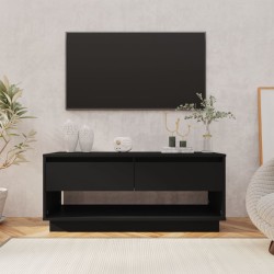 vidaXL TV-Schrank Schwarz 102x41x44 cm Holzwerkstoff