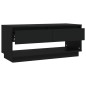 vidaXL TV-Schrank Schwarz 102x41x44 cm Holzwerkstoff vidaXL TV-Schrank Schwarz 102x41x44 cm Holzwerkstoff