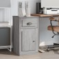 vidaXL Beistellschrank mit Schublade Grau Sonoma 40x50x75 cm vidaXL Beistellschrank mit Schublade Grau Sonoma 40x50x75 cm