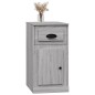 vidaXL Beistellschrank mit Schublade Grau Sonoma 40x50x75 cm vidaXL Beistellschrank mit Schublade Grau Sonoma 40x50x75 cm