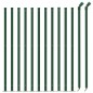 Maschendrahtzaun mit Bodenflansch Grün 1x25 m Maschendrahtzaun mit Bodenflansch Grün 1x25 m