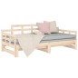 vidaXL Tagesbett Ausziehbar Massivholz Kiefer 2x(90x190) cm vidaXL Tagesbett Ausziehbar Massivholz Kiefer 2x(90x190) cm