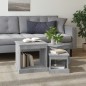 vidaXL Satztische 3 Stk. Betongrau Holzwerkstoff vidaXL Satztische 3 Stk. Betongrau Holzwerkstoff