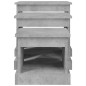 vidaXL Satztische 3 Stk. Betongrau Holzwerkstoff vidaXL Satztische 3 Stk. Betongrau Holzwerkstoff