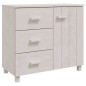 vidaXL Sideboard HAMAR Weiß 90x40x80 cm Massivholz Kiefer vidaXL Sideboard HAMAR Weiß 90x40x80 cm Massivholz Kiefer