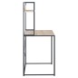 vidaXL Computertisch Schwarz Eiche-Optik 110x60x138cm Holzwerkstoff vidaXL Computertisch Schwarz Eiche-Optik 110x60x138cm Holzwerkstoff