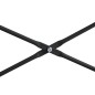 vidaXL Computertisch Schwarz Eiche-Optik 110x60x138cm Holzwerkstoff vidaXL Computertisch Schwarz Eiche-Optik 110x60x138cm Holzwerkstoff