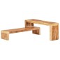 vidaXL 2-tlg. TV-Schrank Massivholz Akazie vidaXL 2-tlg. TV-Schrank Massivholz Akazie