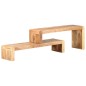 vidaXL 2-tlg. TV-Schrank Massivholz Akazie vidaXL 2-tlg. TV-Schrank Massivholz Akazie