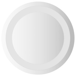 vidaXL LED-Badspiegel 30 cm Rund