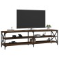 vidaXL TV-Schrank Braun Eichen-Optik 180x40x50 cm Holzwerkstoff vidaXL TV-Schrank Braun Eichen-Optik 180x40x50 cm Holzwerkstoff