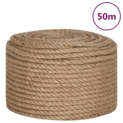 vidaXL Juteseil 50 m Länge 14 mm Stärke