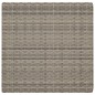 vidaXL Bistrotisch Klappbar Grau 55x54x71 cm Poly Rattan vidaXL Bistrotisch Klappbar Grau 55x54x71 cm Poly Rattan