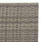vidaXL Bistrotisch Klappbar Grau 55x54x71 cm Poly Rattan vidaXL Bistrotisch Klappbar Grau 55x54x71 cm Poly Rattan