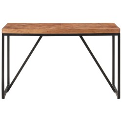 vidaXL Esstisch 120x60x76 cm Massivholz Akazie und Mango 
