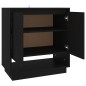 vidaXL Sideboard Schwarz 70x41x75 cm Holzwerkstoff vidaXL Sideboard Schwarz 70x41x75 cm Holzwerkstoff