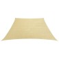 vidaXL Sonnensegel 160 g/m² Beige 3/4x3 m HDPE vidaXL Sonnensegel 160 g/m² Beige 3/4x3 m HDPE
