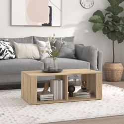vidaXL Couchtisch Sonoma-Eiche 100x50x36 cm Holzwerkstoff
