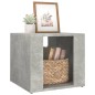 vidaXL Nachttisch Betongrau 41x40x36 cm Holzwerkstoff vidaXL Nachttisch Betongrau 41x40x36 cm Holzwerkstoff