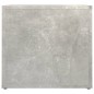 vidaXL Nachttisch Betongrau 41x40x36 cm Holzwerkstoff vidaXL Nachttisch Betongrau 41x40x36 cm Holzwerkstoff
