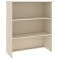 vidaXL Highboard-Oberteil HAMAR Honigbraun 85x35x100 cm Massivholz vidaXL Highboard-Oberteil HAMAR Honigbraun 85x35x100 cm Massivholz