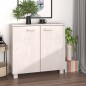 vidaXL Sideboard HAMAR Weiß 85x35x80 cm Massivholz Kiefer vidaXL Sideboard HAMAR Weiß 85x35x80 cm Massivholz Kiefer