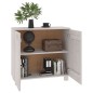 vidaXL Sideboard HAMAR Weiß 85x35x80 cm Massivholz Kiefer vidaXL Sideboard HAMAR Weiß 85x35x80 cm Massivholz Kiefer