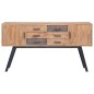 vidaXL Beistellschrank 140 x 30 x 75 cm Massivholz Teak vidaXL Beistellschrank 140 x 30 x 75 cm Massivholz Teak