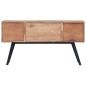 vidaXL Beistellschrank 140 x 30 x 75 cm Massivholz Teak vidaXL Beistellschrank 140 x 30 x 75 cm Massivholz Teak