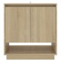 vidaXL Sideboard Sonoma-Eiche 70x41x75 cm Holzwerkstoff vidaXL Sideboard Sonoma-Eiche 70x41x75 cm Holzwerkstoff