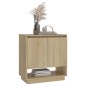 vidaXL Sideboard Sonoma-Eiche 70x41x75 cm Holzwerkstoff vidaXL Sideboard Sonoma-Eiche 70x41x75 cm Holzwerkstoff