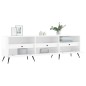 vidaXL TV-Schrank Hochglanz-Weiß 150x30x44,5 cm Holzwerkstoff vidaXL TV-Schrank Hochglanz-Weiß 150x30x44,5 cm Holzwerkstoff