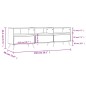 vidaXL TV-Schrank Hochglanz-Weiß 150x30x44,5 cm Holzwerkstoff vidaXL TV-Schrank Hochglanz-Weiß 150x30x44,5 cm Holzwerkstoff