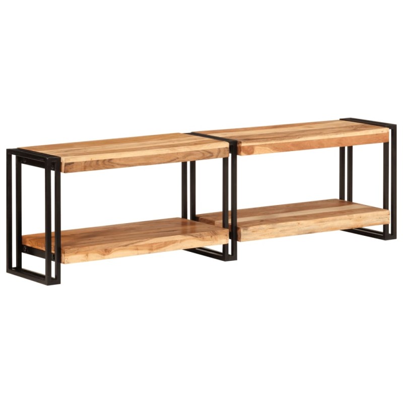 vidaXL TV-Schrank 140x30x40 cm Massivholz Akazie vidaXL TV-Schrank 140x30x40 cm Massivholz Akazie