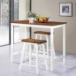 vidaXL Bartisch- und Hocker-Set 3-tlg. Massivholz vidaXL Bartisch- und Hocker-Set 3-tlg. Massivholz