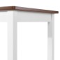 vidaXL Bartisch- und Hocker-Set 3-tlg. Massivholz vidaXL Bartisch- und Hocker-Set 3-tlg. Massivholz