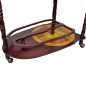 vidaXL Globus-Bartisch Eukalyptusholz Freistehend vidaXL Globus-Bartisch Eukalyptusholz Freistehend