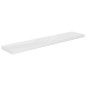 vidaXL Schweberegal Hochglanz-Weiß 120x23,5x3,8 cm MDF vidaXL Schweberegal Hochglanz-Weiß 120x23,5x3,8 cm MDF