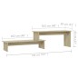 vidaXL TV-Schrank Sonoma-Eiche 180x30x43 cm Holzwerkstoff vidaXL TV-Schrank Sonoma-Eiche 180x30x43 cm Holzwerkstoff